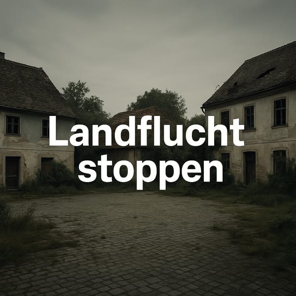 Ursachen und Lösungsansätze für die Landflucht in Österreich